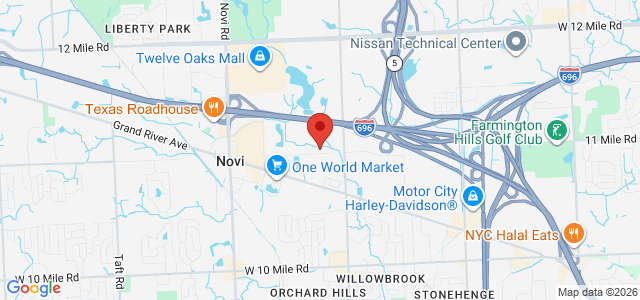 Wolfgang Mueller office location map
