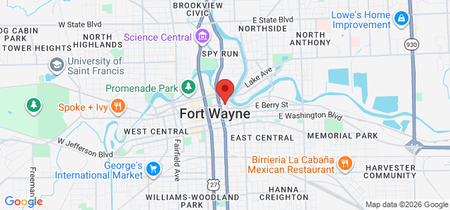John O. Feighner office location map