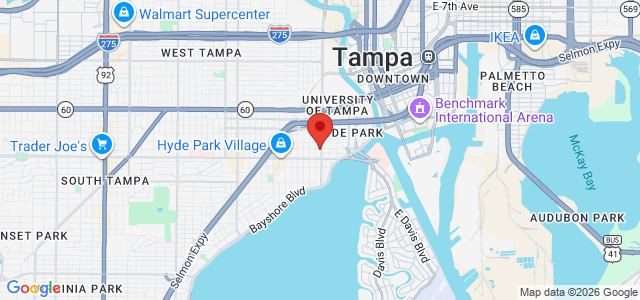 Susan Tillotson Bunch office location map