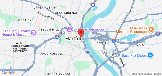 John R. Downey office location map