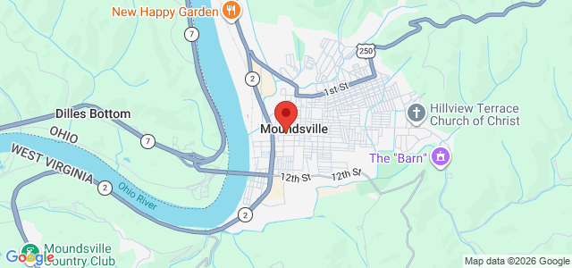 Taylor D. Potts office location map
