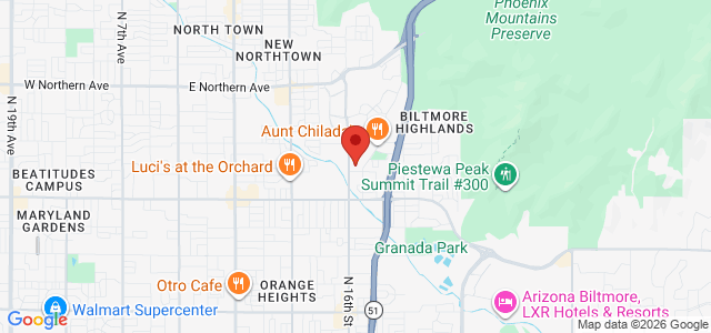 Alane M. Ortega office location map
