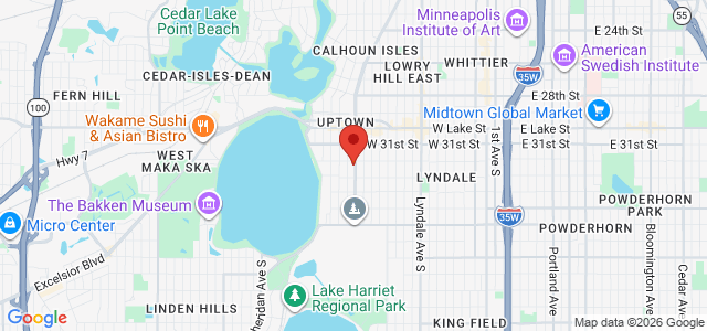 Caroline Elizabeth Ostrom office location map