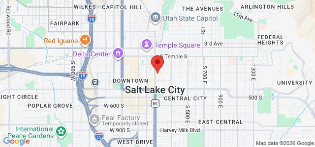 Eric S. Olson office location map