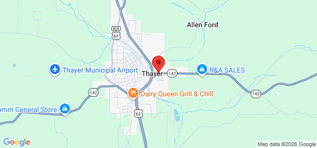 Fred A O'Neill office location map
