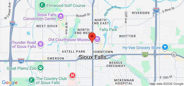 Janet Olson office location map