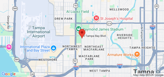 Anthony T. Prieto office location map