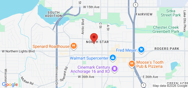 Curtis Wayne Patteson office location map