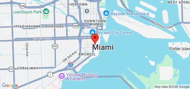 Guillermo E. Pena office location map