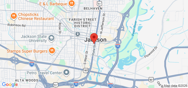 James M. Priest Jr. office location map