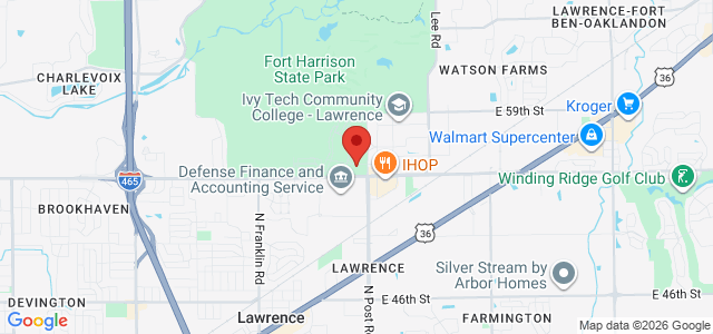 Jeff Powless office location map