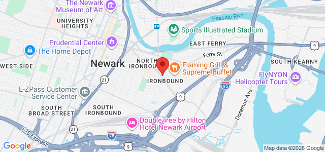 John J. Perez Esq. office location map