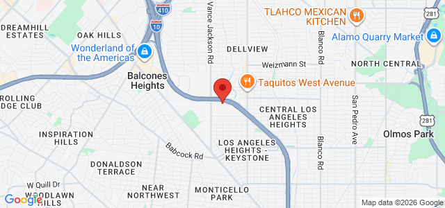 Kevin Michael Peery office location map
