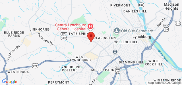 Mark J. Peake office location map