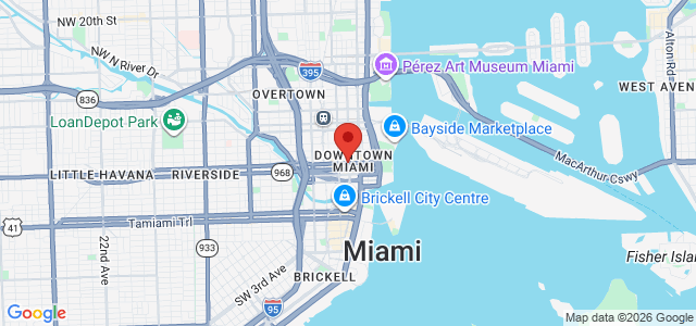 Mauricio Padilla, ESQ office location map