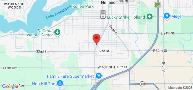 Raymond J. Pater office location map