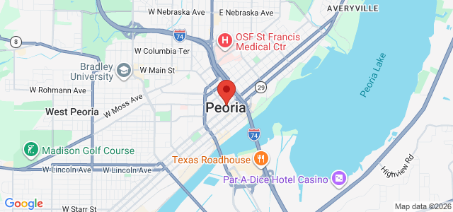 Robert E. Pugh office location map