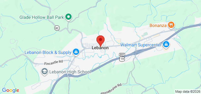 Bruce Harold Russell II office location map