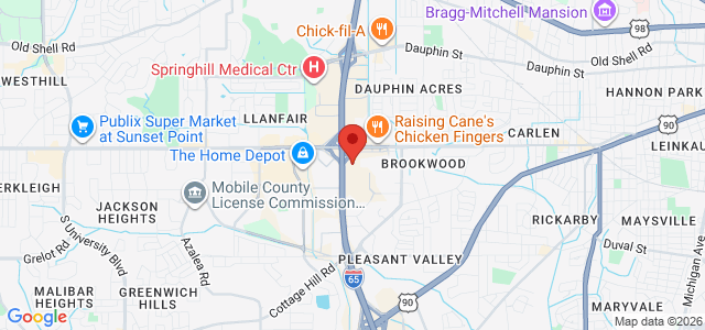 Jon Roberts office location map