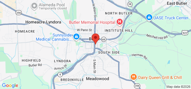William Robinson III office location map