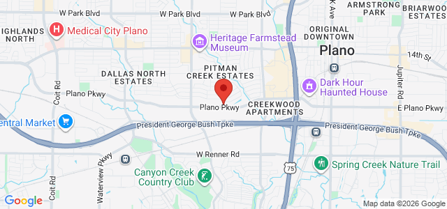 Andrew K Strong office location map