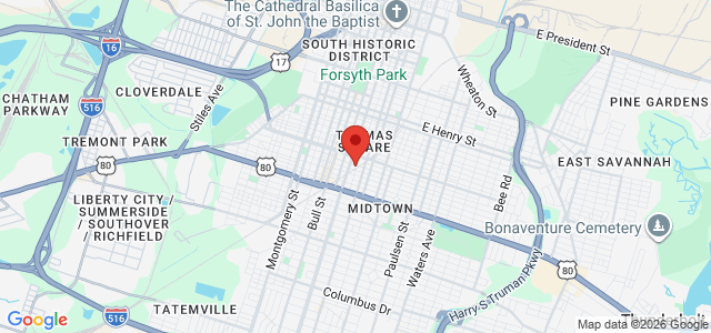 Charles W. Snyder office location map
