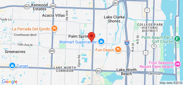 Fredrick Robert Susaneck office location map