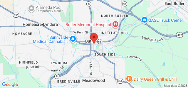 Gail E. Suhr office location map