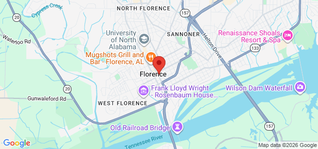 Hank Sherrod office location map