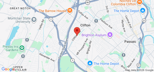 John Vincent Saykanic office location map