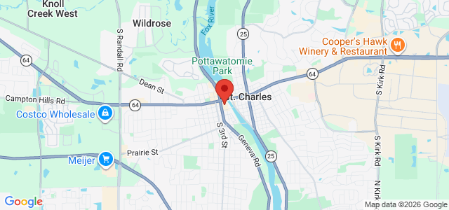 Justin J. Sather office location map