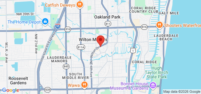 Keith Strunin office location map