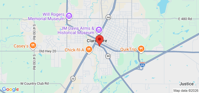 Mark Schantz office location map
