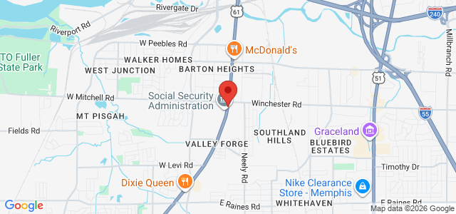 Patrick E. Stegall office location map