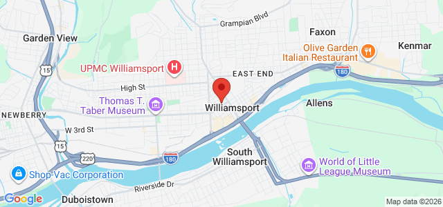 Philip Sunderland office location map