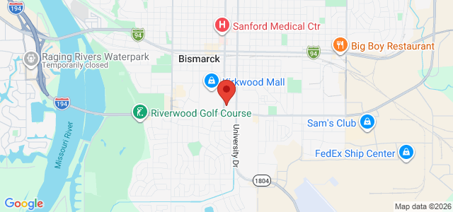 Rick Sand office location map