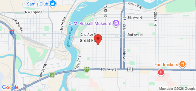 Charla K. Tadlock office location map