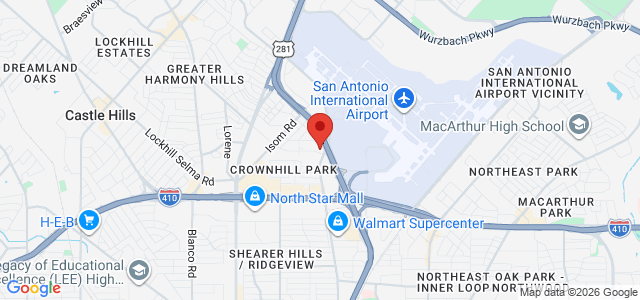 David J. Trevino office location map