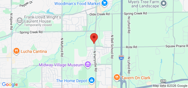 James K. Theisen office location map