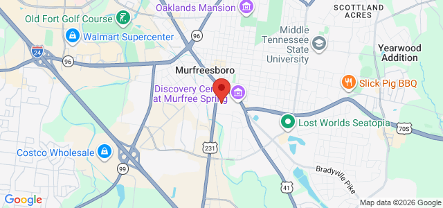 John R. Toy II Esq. office location map