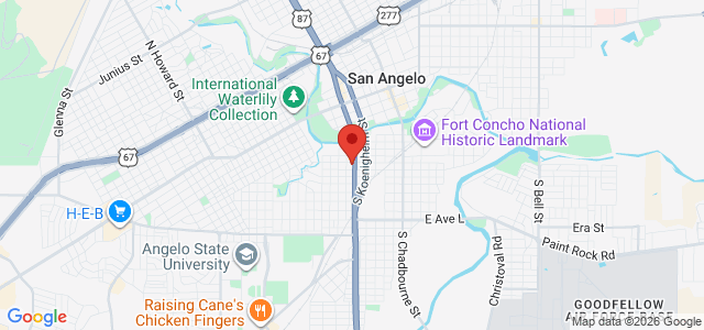 Scott Templeton office location map