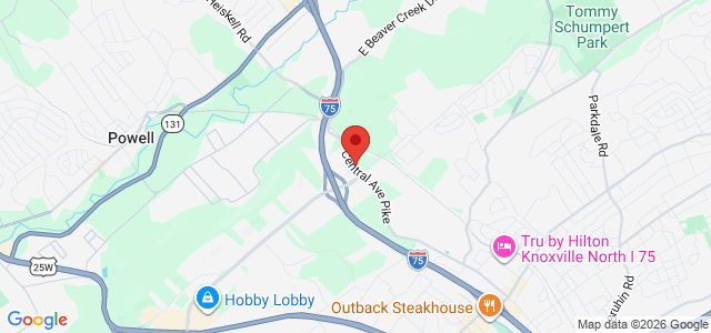 George Underwood office location map