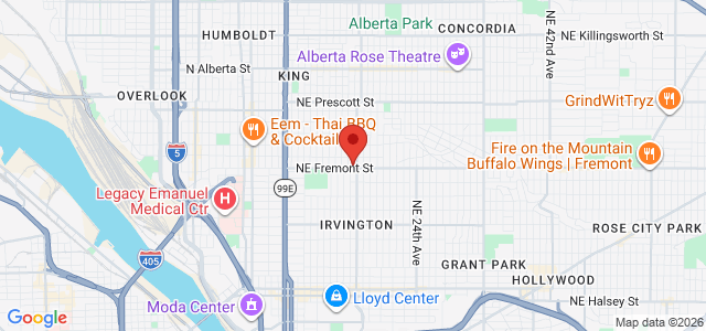 Hadley H. Van Vactor office location map