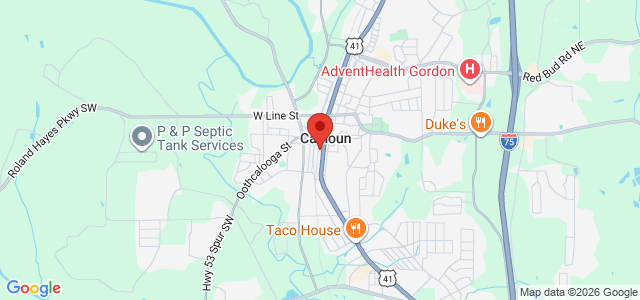 Jesse Vaughn office location map