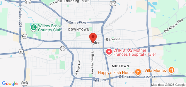 Ron Vickery office location map