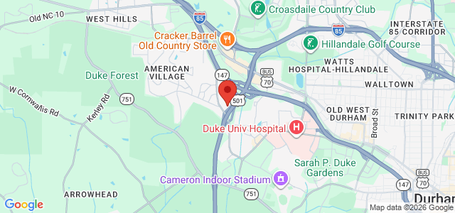 Allen T. Wiggins office location map