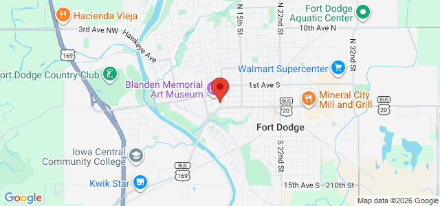 Charles A. Walker office location map
