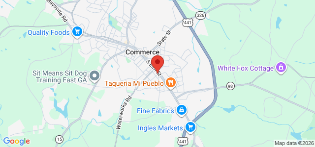 Dylan Wilbanks office location map