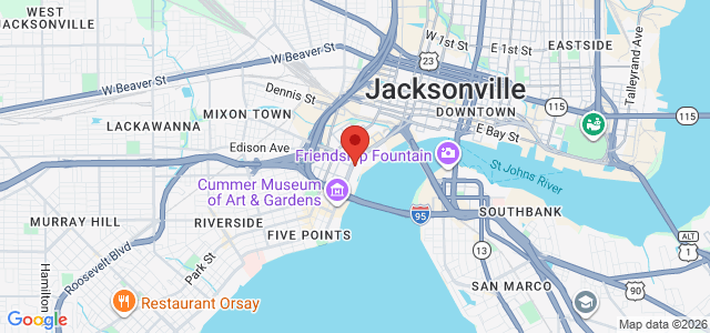 Joe Harrison Wade II office location map