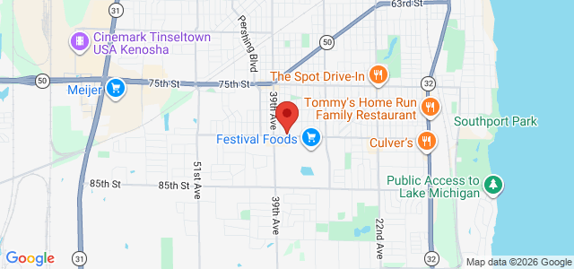 John Anthony Ward office location map